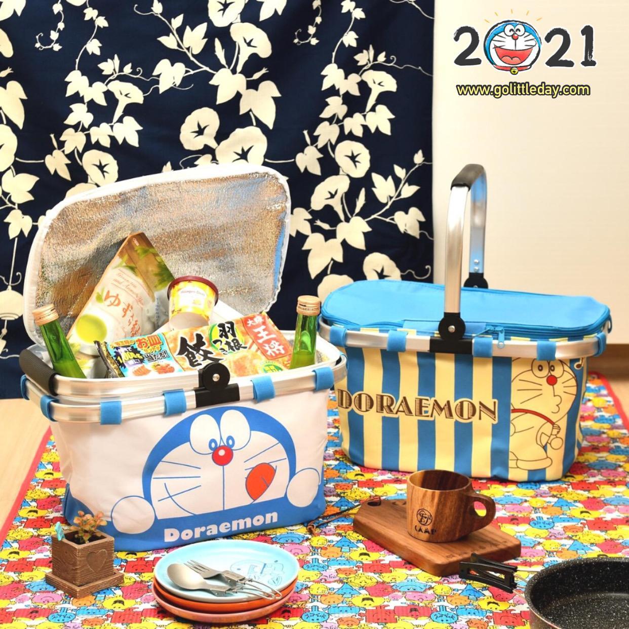 日本 Doraemon 大容量保溫保冷購物籃 | 折疊籃 (逢星期日截單後7-14個工作天發貨)