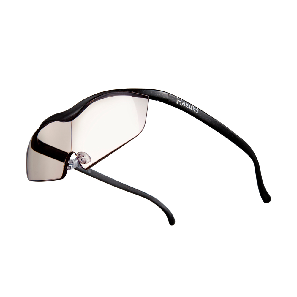 Hazuki 日本葉月抗藍光放大鏡1.85倍大鏡片-茶色鏡片 (黑-濾藍光率55%)