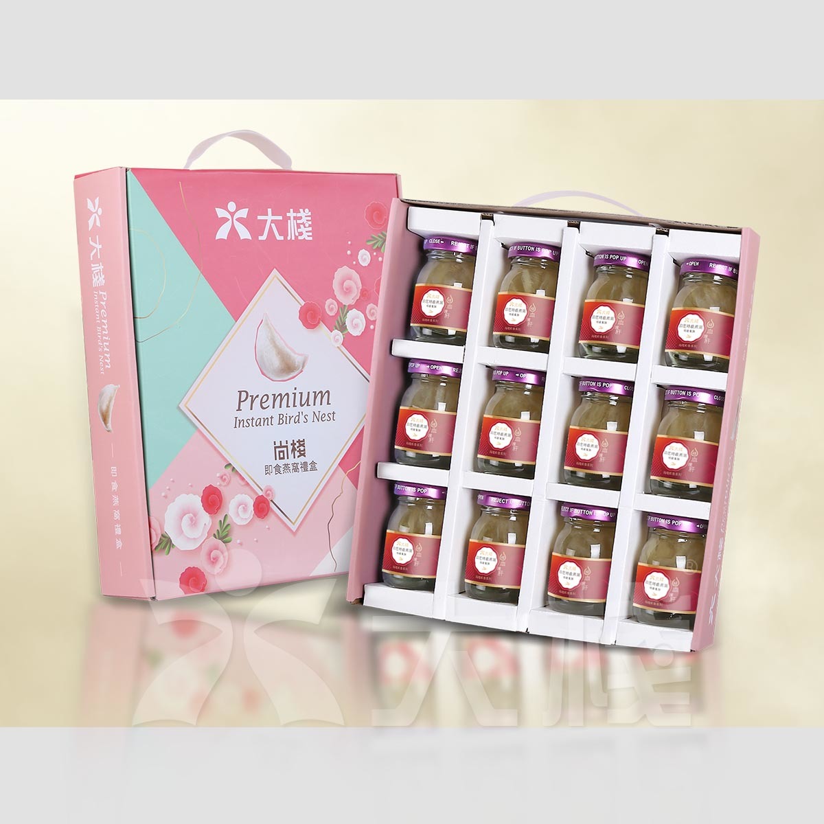 印尼特級即食官燕 配特級當歸 補血護肝版 (12 X 40克)