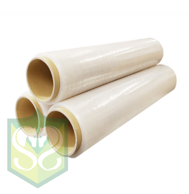 GOODA LLDPE Stretech Wrapping Film (CLEAR / BLACK) (18MIC x 450mm x 450mm)