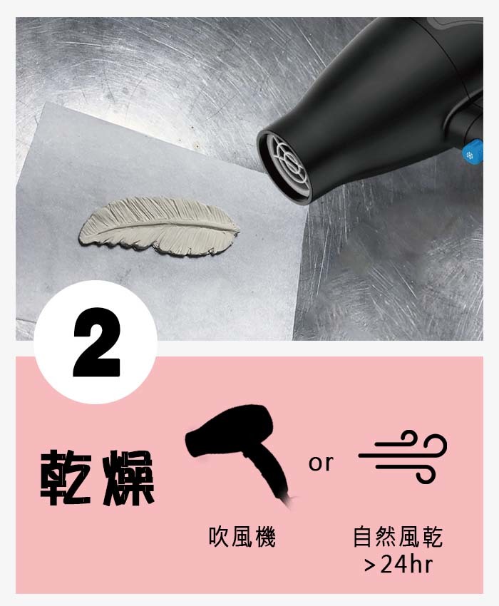 步驟分解圖 02 乾燥