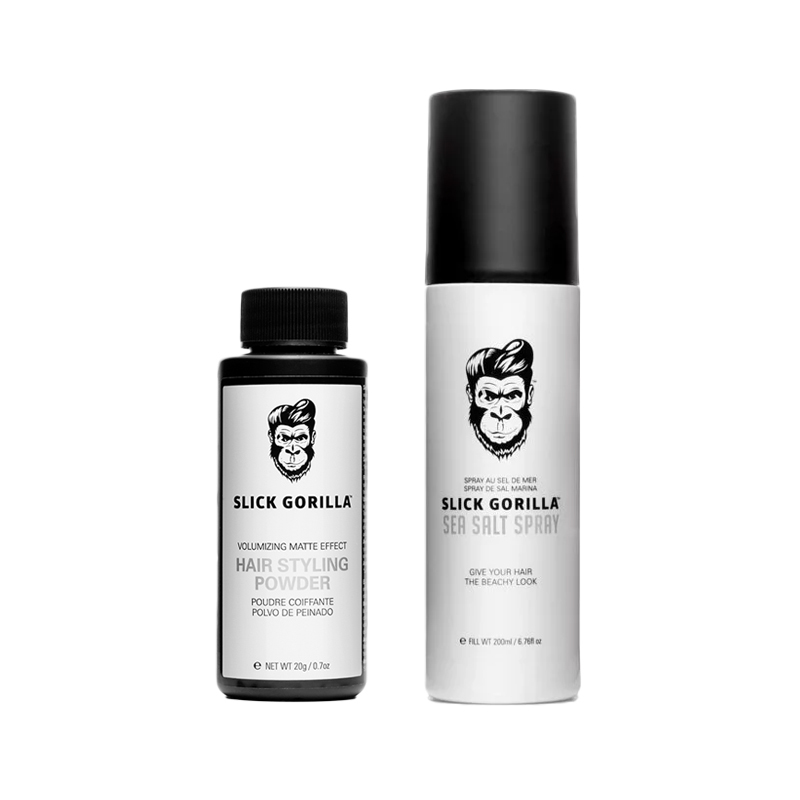 Slick Gorilla 猩猩塑型粉 \ 海鹽噴霧 ( 兩件組 )