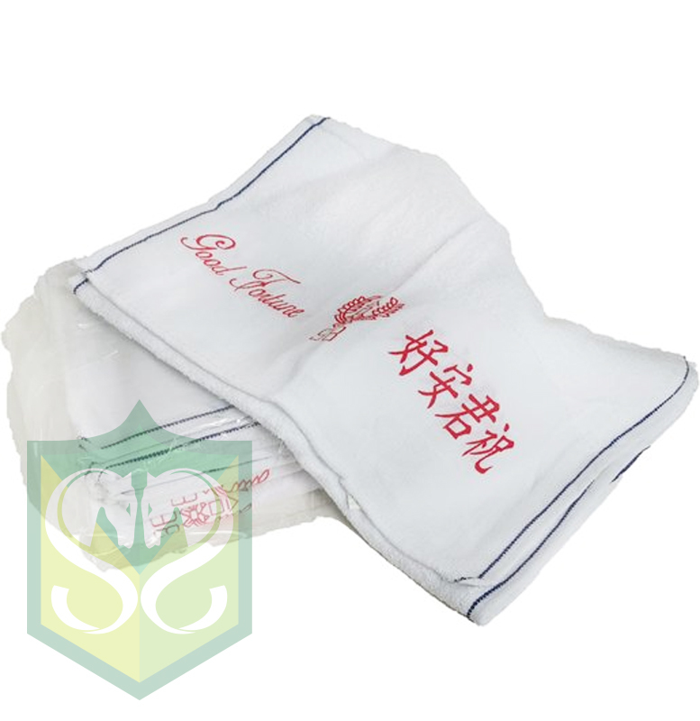 WHITE TOWEL (12PCS / pack)