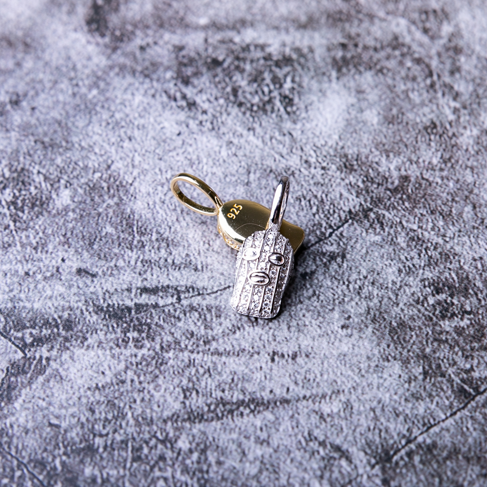 S925純銀 GANGSTER MASK NECKLACE