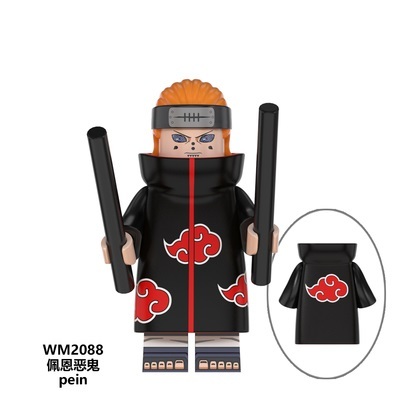 Naruto Pein Custom Minifigures Minifigs Fit Lego WM2088