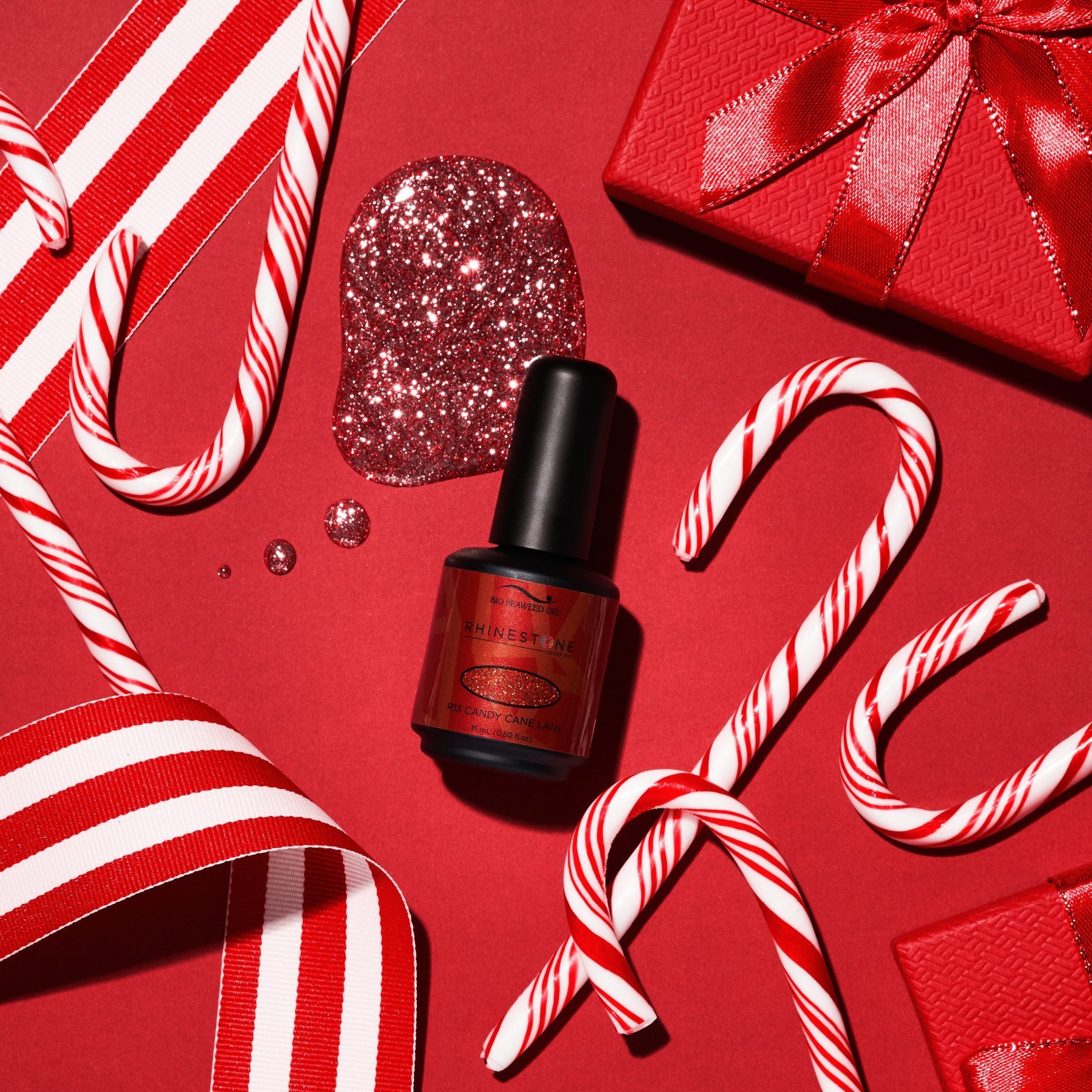 Bio Seaweed Gel R13 CANDY CANE LANE 天然無毒Gel甲油