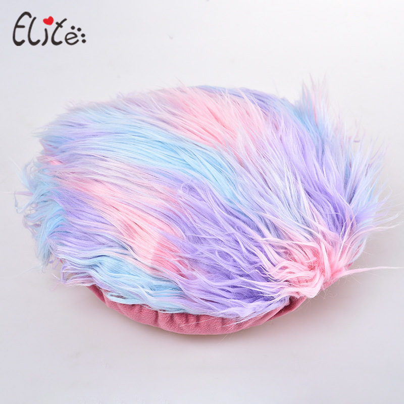 ELITE独家兽系列 炫彩长毛绒圆窝 S SIZE