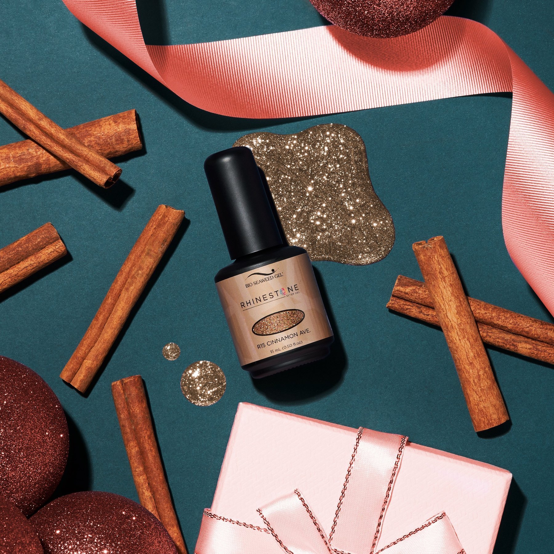 Bio Seaweed Gel R15 CINNAMON AVE 天然無毒Gel甲油