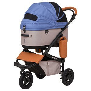 日本AirBuggy Dome3 Large 高級寵物手推車 20kg - 藍色 Nile Blue