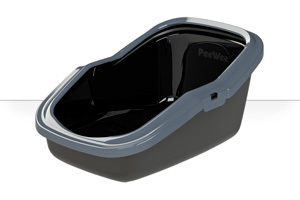 PeeWee必威-無罩式貓便盆(槍灰/象牙棕/碳黑)