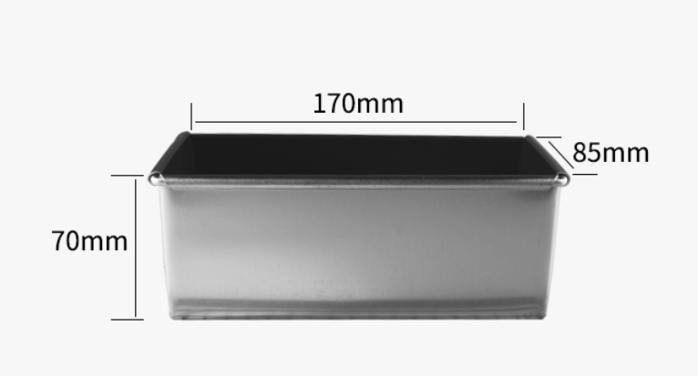 【SANNENG Loaf Cake Pan 】Non-Stick Series 1000 Pound Cake Mould tin Toast Pan 水果条磅蛋糕長方型蛋糕模土司盒 SN2128
