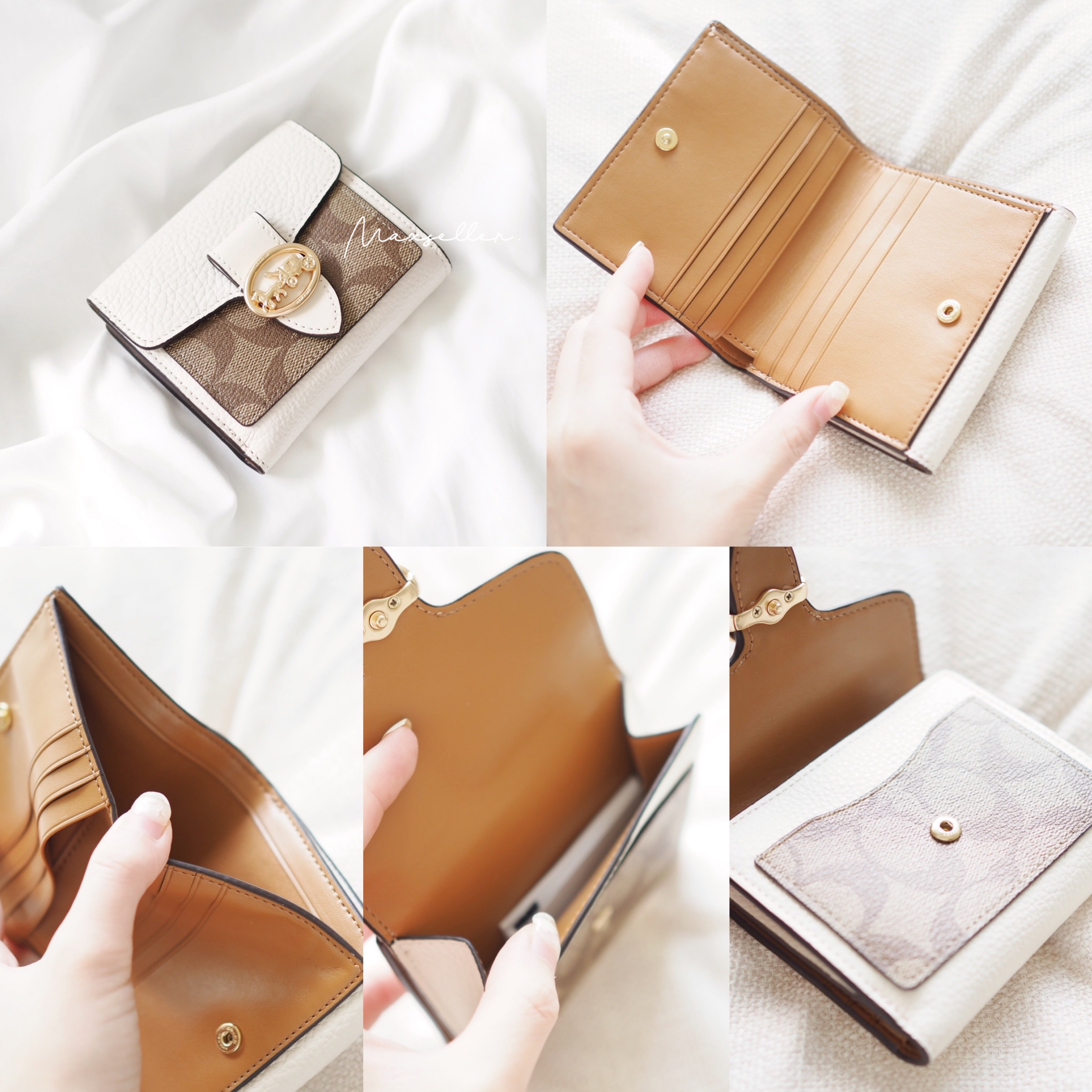 現貨｜6 色｜COACH 馬車LOGO銀包 Georgie Wallet