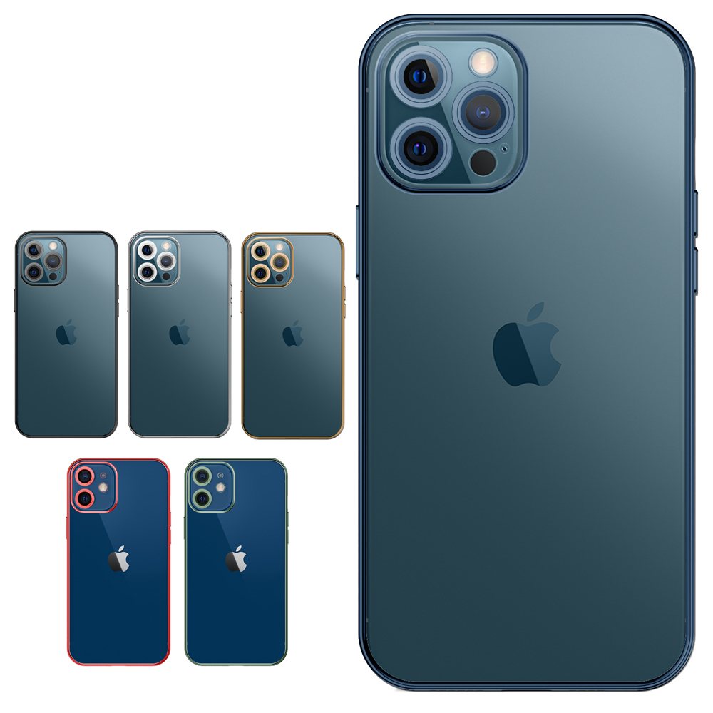 TOTU 拓途 iPhone12/12Pro/12Mini/12ProMax手機殼防摔殼軟殼 一體鏡頭框 柔簡精裝