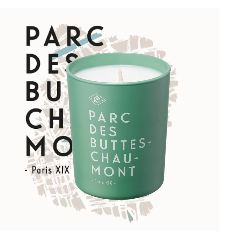 KERZON｜漫步巴黎香氛蠟燭  (肖蒙山丘公園)