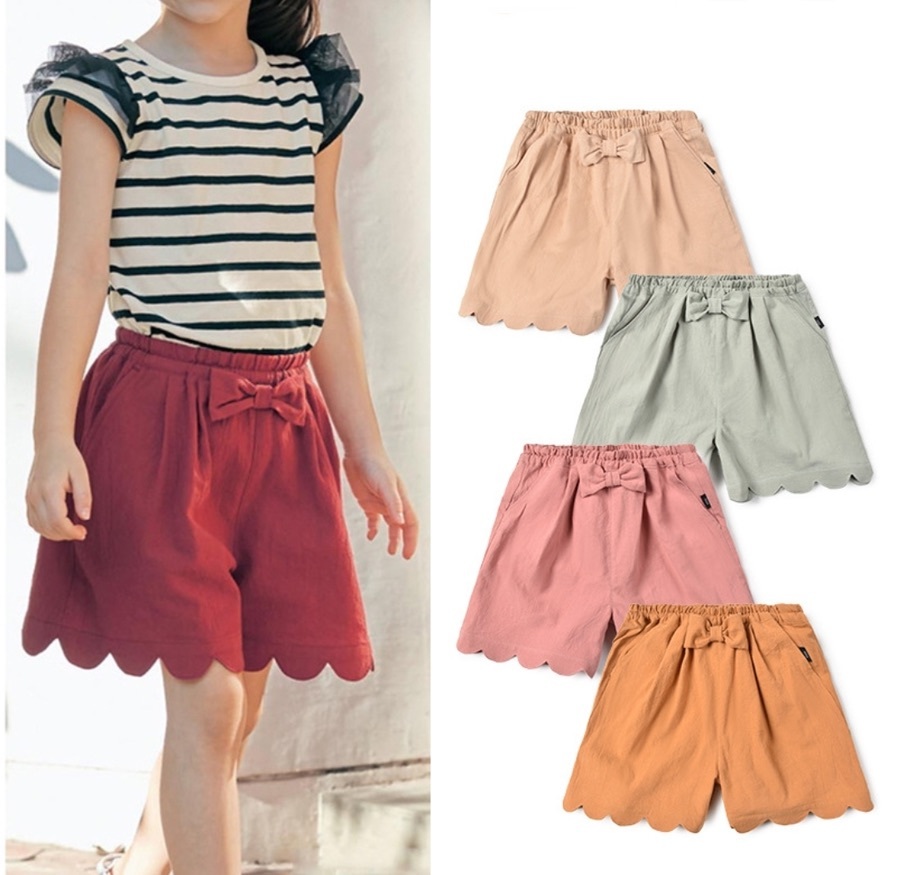 🇯🇵日單小童荷葉花邊短褲No.354