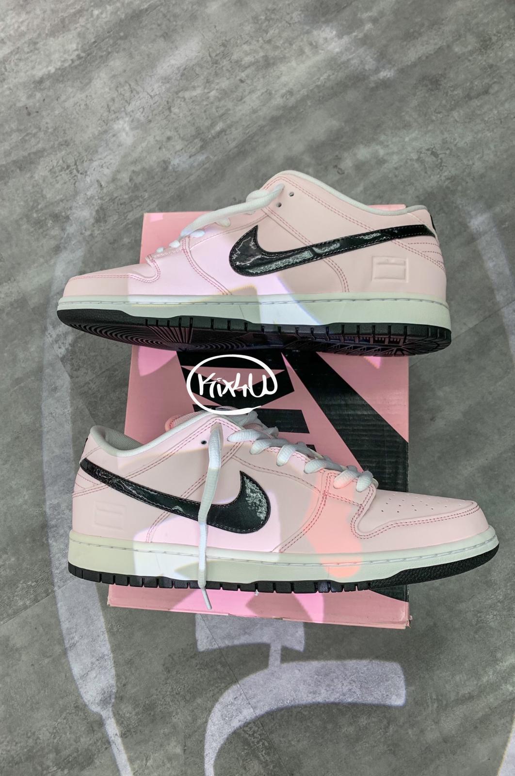 nike dunk sb low pink box