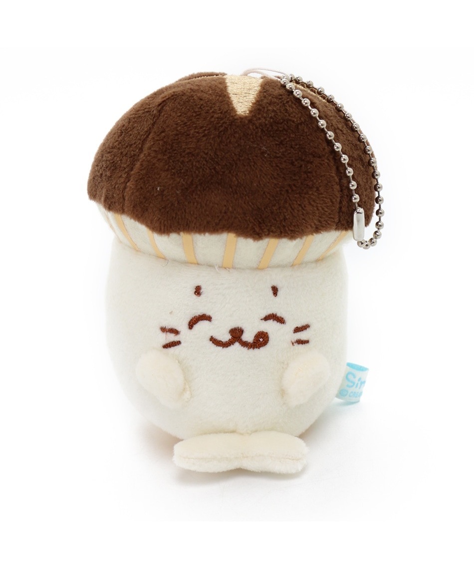 Sirotan 絨毛鑰匙圈-香菇