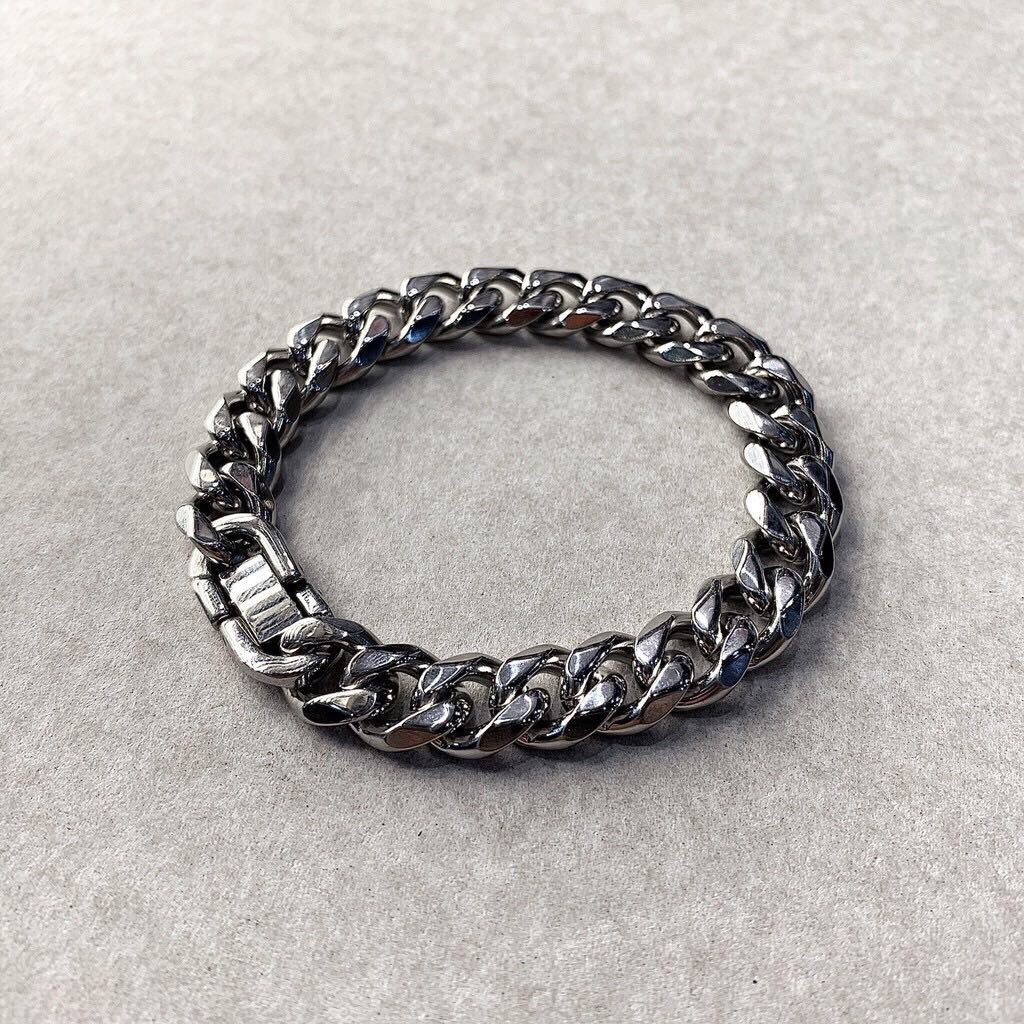 訂製款/古巴手鍊/安全扣/鈦鋼/16CM&18CM&19CM&20CM