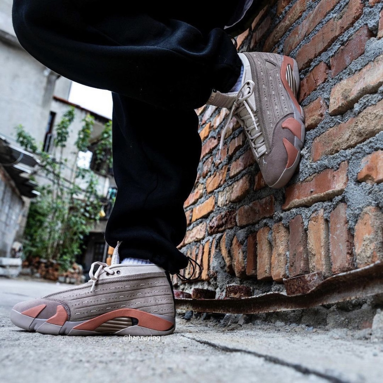 HOT Air Jordan 14 Clot Jordan 14 X Clot Terracotta CLOT × NIKE