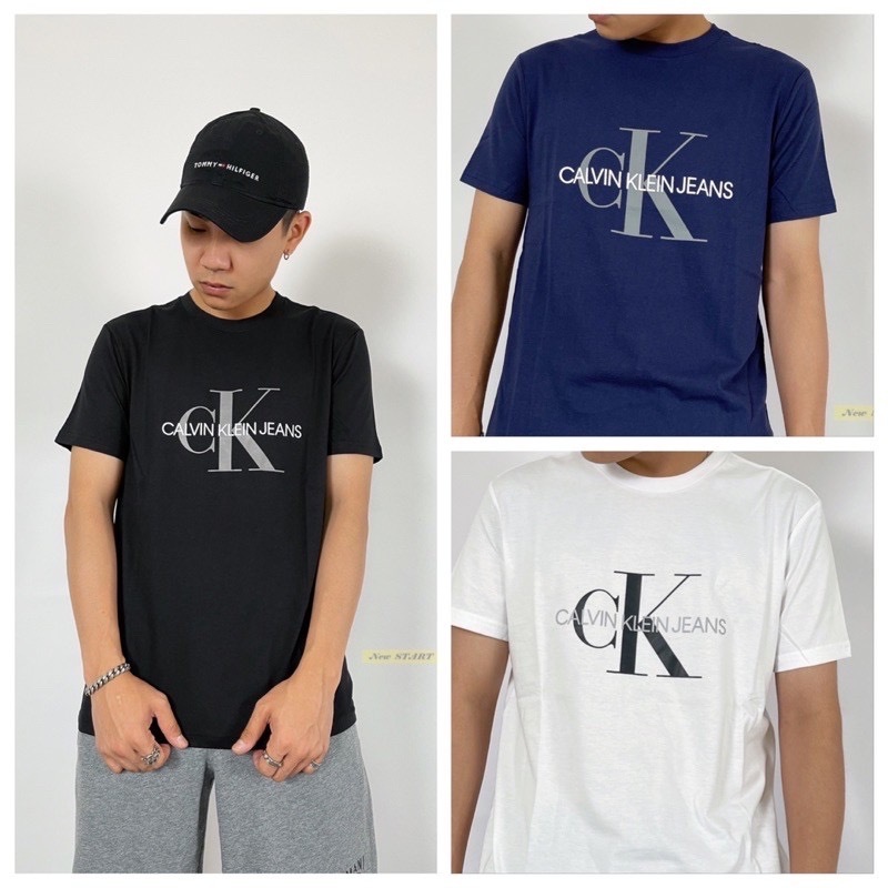 Calvin Klein 經典大CK Logo 短袖T恤 短T