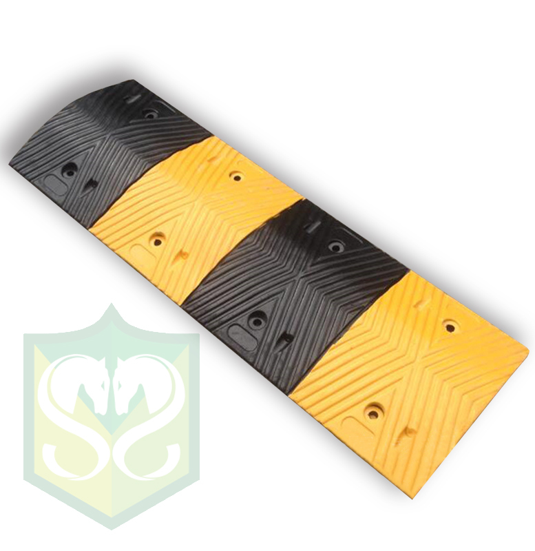 Road arch (Black / Yellow) with  Screws  (500 x 430)