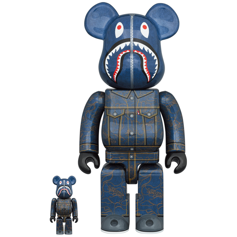BE@RBRICK | 100%+400% BE@RBRICK × A BATHING APE(R) ×