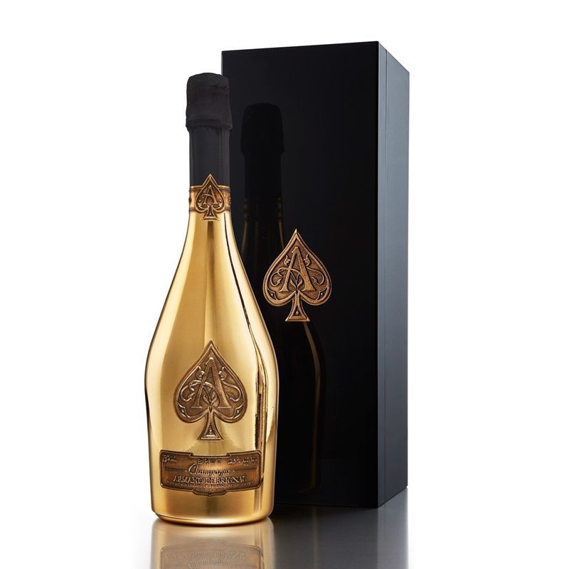 Armand de Brignac 黑桃A金色法國香檳(禮盒裝) 750ml- 1002841