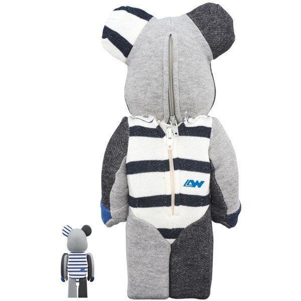 【 BE@RBRICK | 100%+400% LOOPWHEELER 】