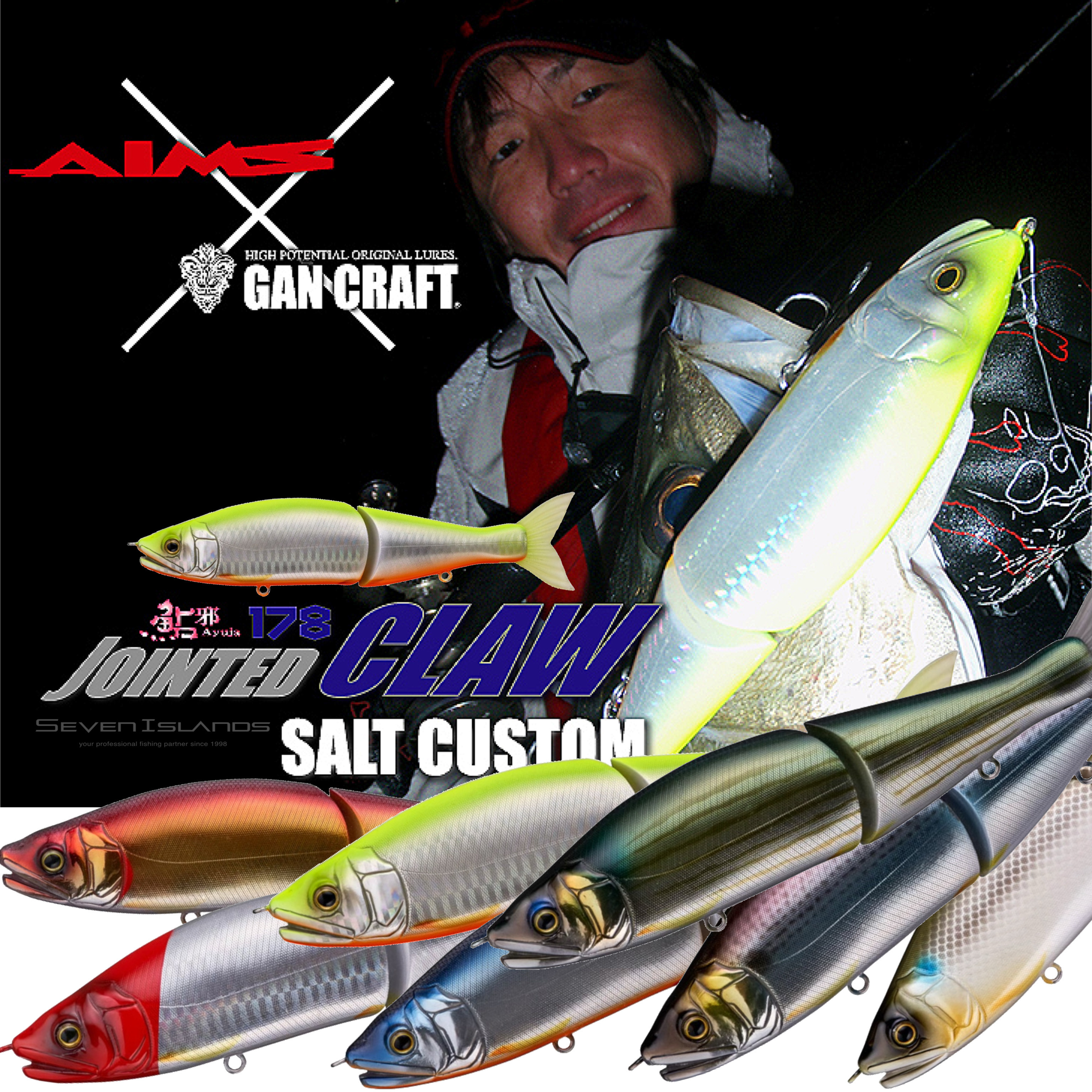 JOINTED CLAW178【S-20 JOI黒】【JOINTED SNOW】 JOINTED CLAW178【S-20 JOI黒】 | GanCraft – ONLINE SHOP