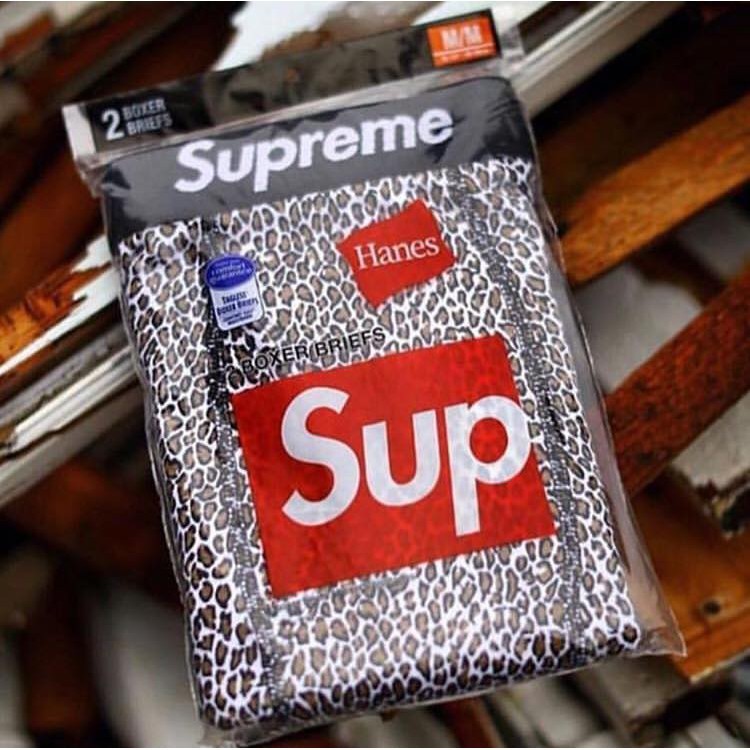 現貨 Supreme 豹紋內褲 四角內褲