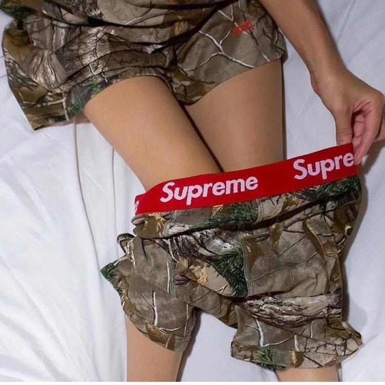 SUPREME HANES REALTREE BOXER 樹枝迷彩平口褲 內褲 單件