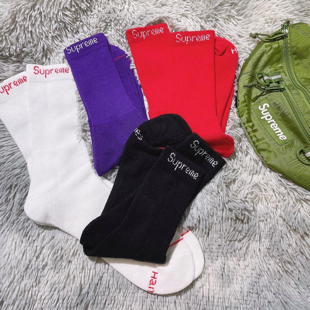 Supreme Hanes Crew Socks 長襪 襪子