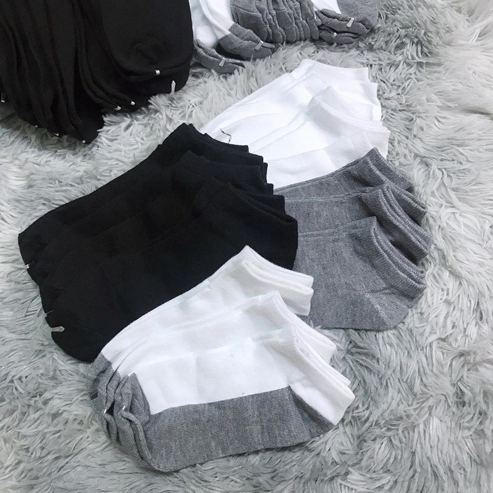嚴選純棉  素色 踝襪 襪子 四色