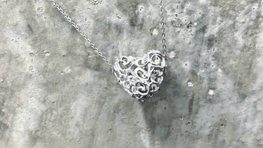 銀黏土如何有弧度呢? 中子土讓你有曲線 簍空造型示範