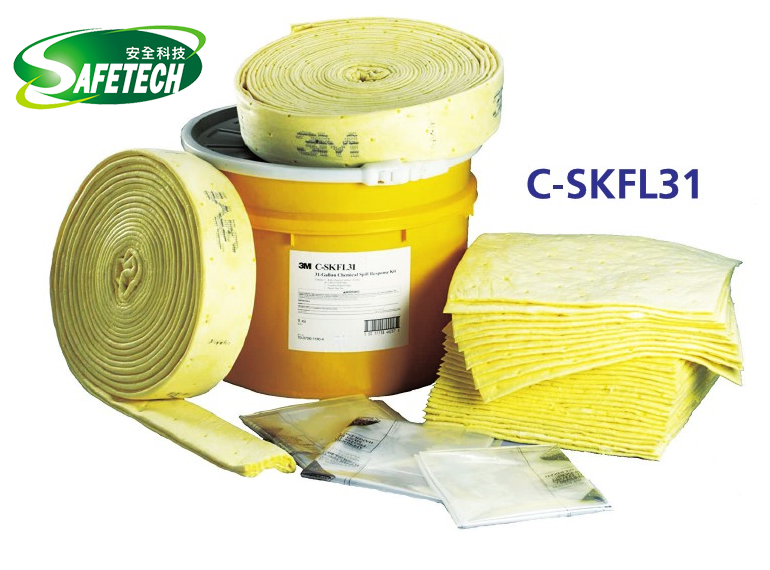 3M C-SKFL31 Chemical Sorbent Spill Kit