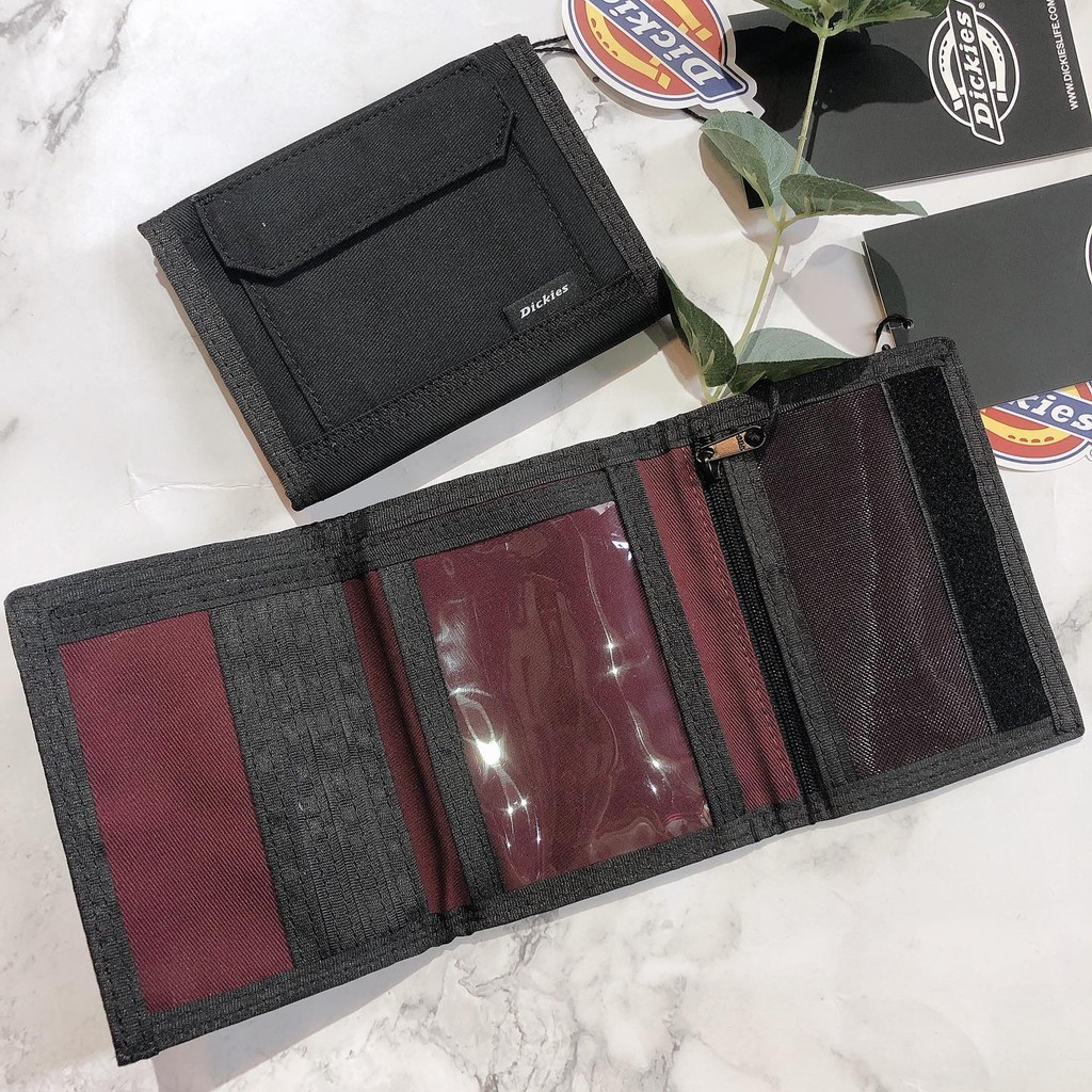 Dickies 帆布 零錢袋 多功能 短夾  皮夾 兩色