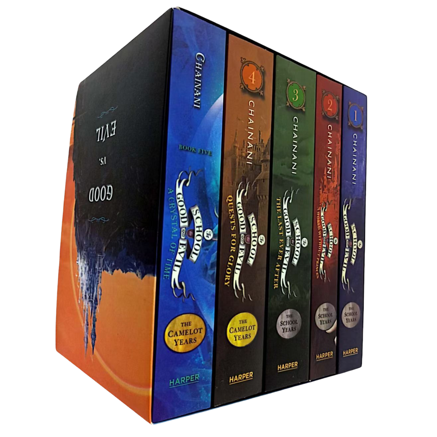The School for Good and Evil Series 5 Books Collection Set by Soman Chainani - Paperback