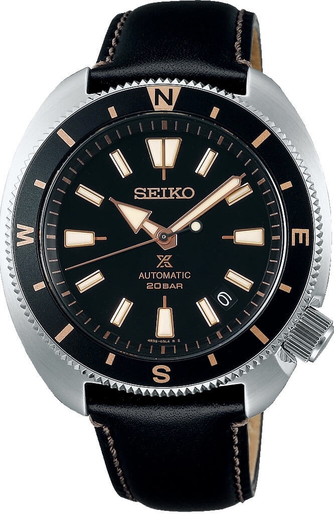 萬年鐘錶 - SEIKO PROSPEX 陸龜機械潛水錶 DIVER SCUBA  SRPG17K1 / 4R35-04Y0C 錶徑42.4MM