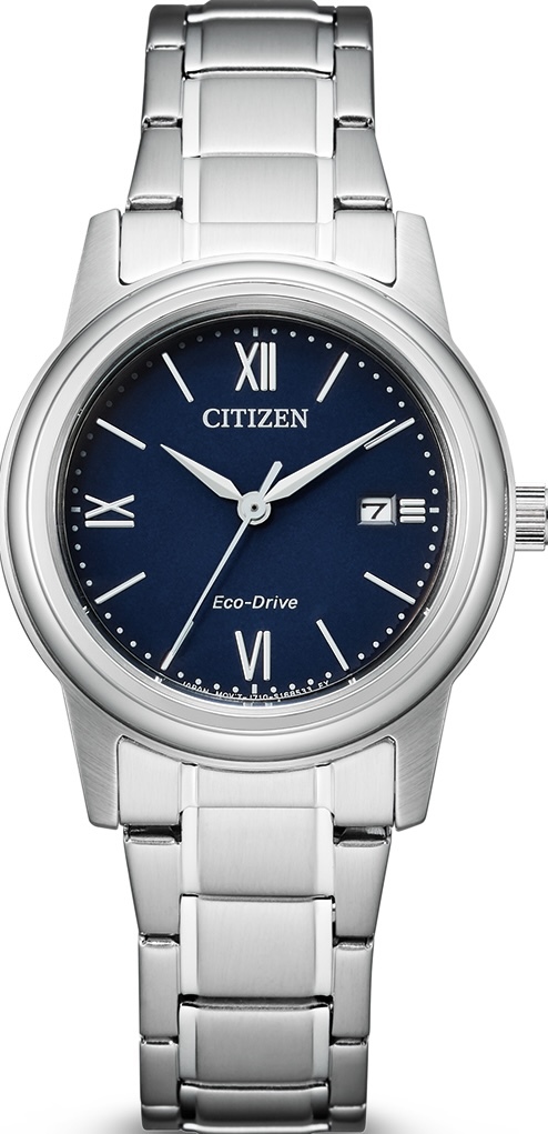 萬年鐘錶 - Citizen 星辰錶 經典光動能女錶  FE1220-89L  錶徑30MM