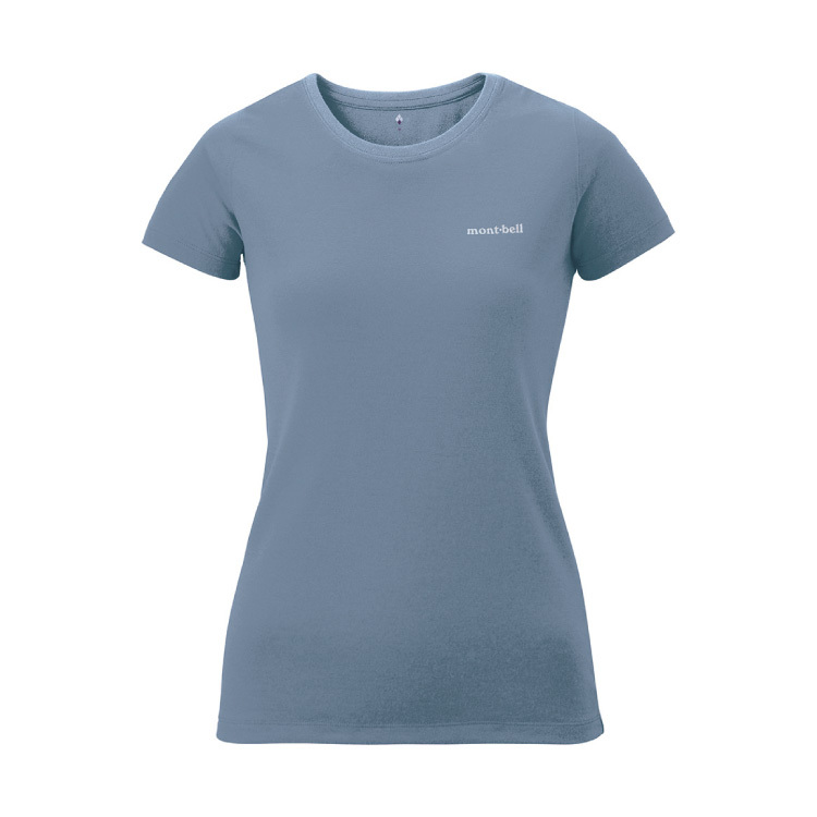 RUN｜Montbell Wickron Slim T One Point Logo Women's