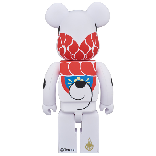 【 BE@RBRICK | 400% 鄉土玩具 - 白 】