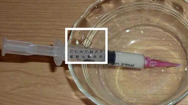 中階課程 針筒銀黏土的運用