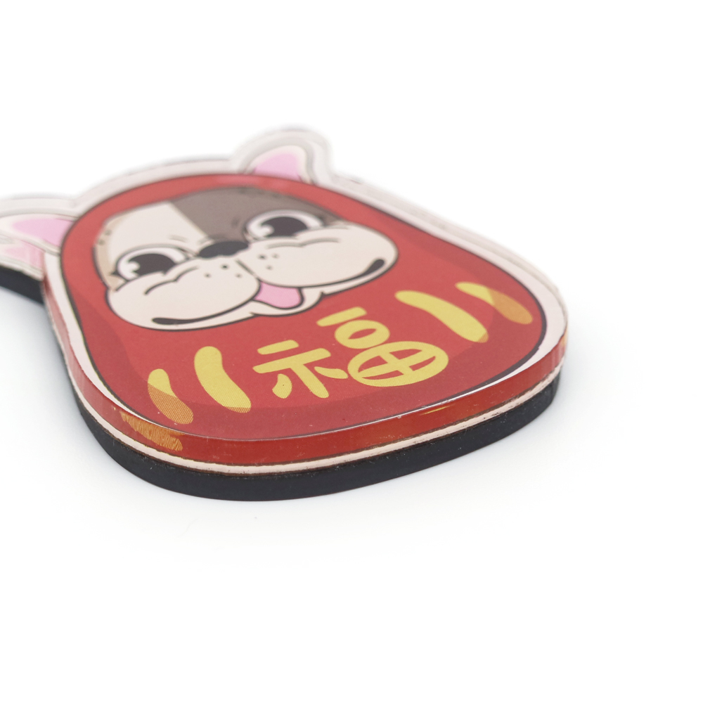 【汪來汪趣 wdog】嗨起來 帶著耳機的法鬥 創意磁鐵