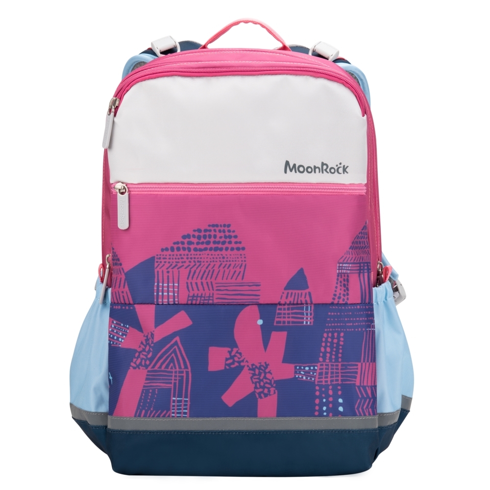 SP300P  中年級 粉色成長型護脊書包