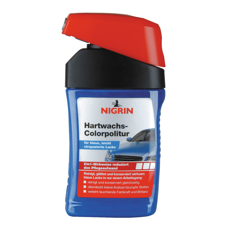 NIGRIN - 德國麗潔靈 水晶色蠟-藍色, 300ml