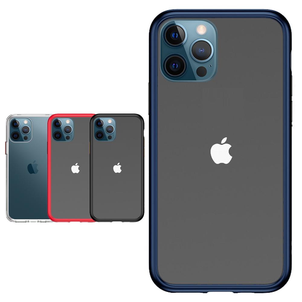 TOTU 拓途 iPhone12/12Pro/12Mini/12ProMax手機殼防摔殼保護殼 撞色按鍵 晶剛系列