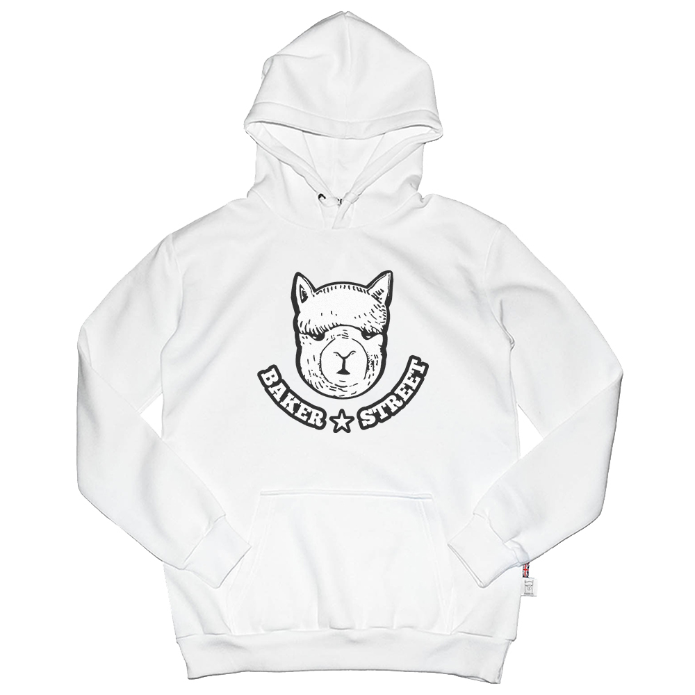 BKSTalpaca 羊駝星星 高磅數長袖帽T