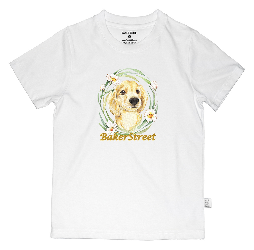 Circle of Puppy 花圈狗狗 童裝短T
