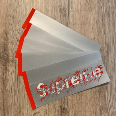 Supreme FW19 box logo 刮刮樂貼紙
