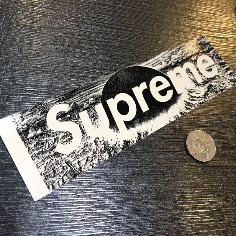 Supreme akira 2024 box logo sticker